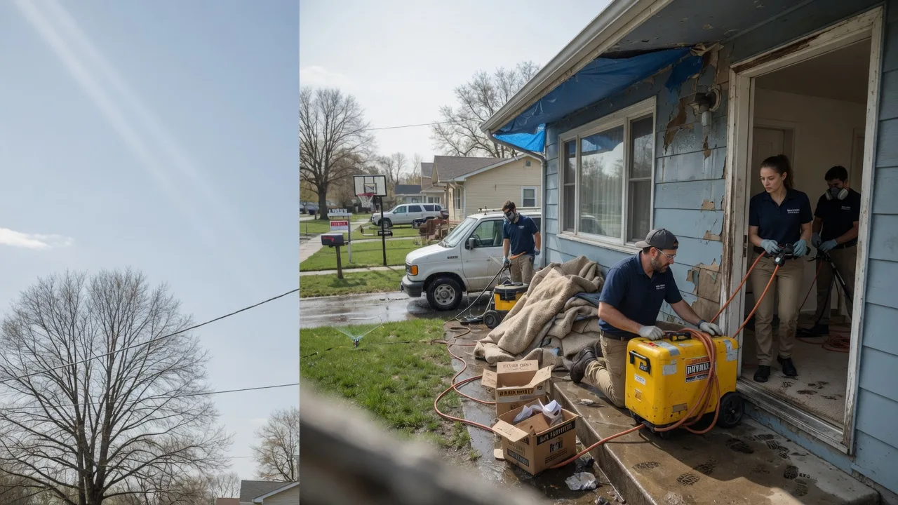Basement Flood Cleanup in Lewisburg, OH near me